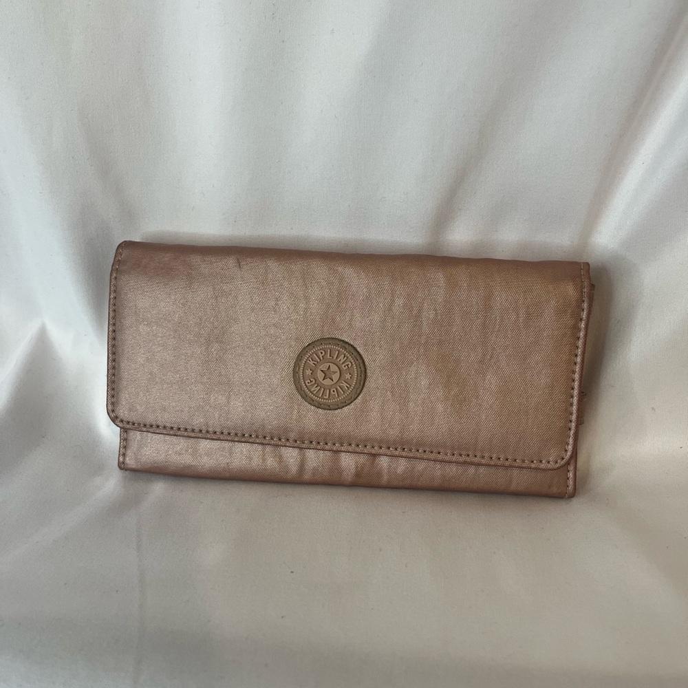 Kipling rose gold wallet